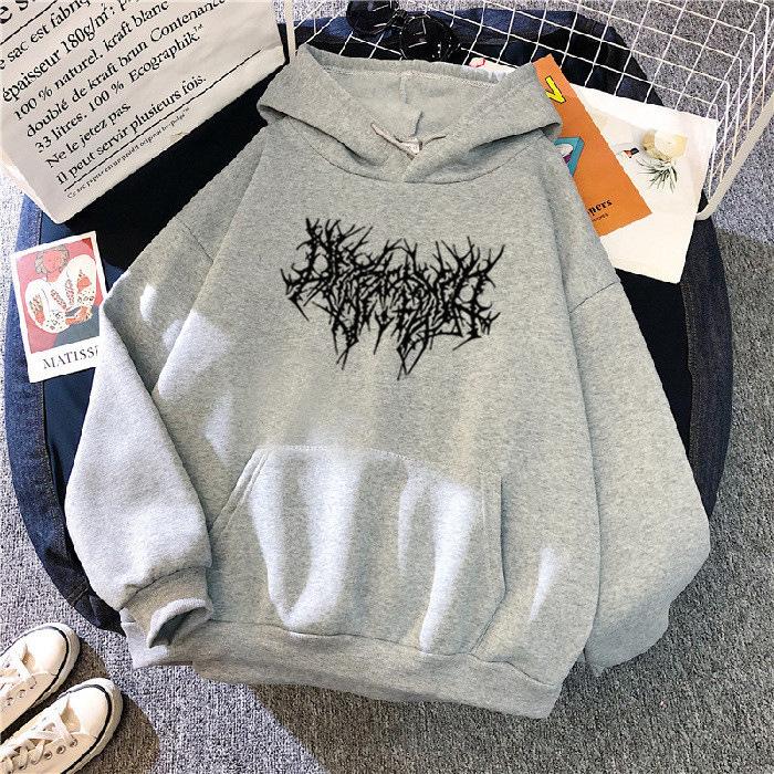 Product Introduction of 2023 Southeast Asia Hooded Sweater Women's Autumn New Korean Style Loose Women's Top Versatile Simple Student Fleece-lined 8