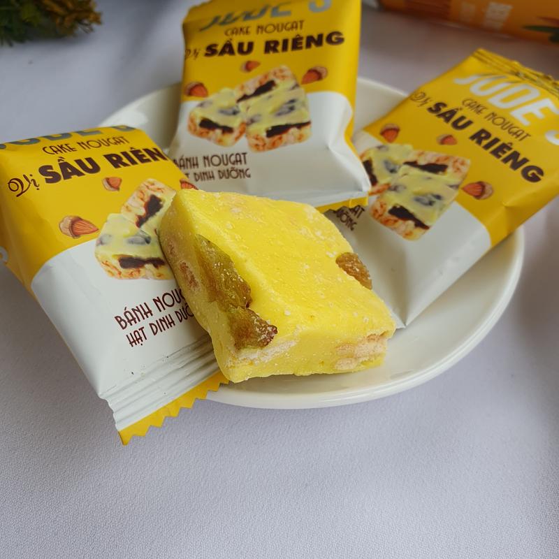 Bánh Nougat Hạnh Phúc vị Sầu Riêng - Hộp 240G
