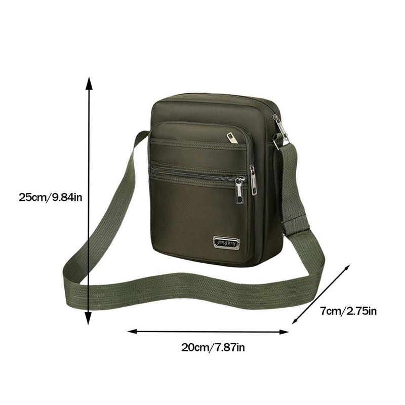 Product Introduction of Túi Đeo Ngực Đeo Vai Nam, Phong Cách Thường Ngày Chất Liệu Nylon, Không Thấm Nước, Thích Hợp Cho Các Hoạt Động Ngoài Trời Như Đạp Xe, Túi Sức Chứa Lớn, Thích Hợp Để Chạy Bộ, O4T9 0
