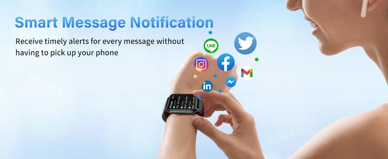 Product Introduction of Smart Watch for Men Android Phones, Fitness Tracker Smartwatch Answer/Make Call,Waterproof Smart Digital Watches for Women Compatible Samsung IOS iPhone Heart Rate Blood Oxygen Readings (Black) 5