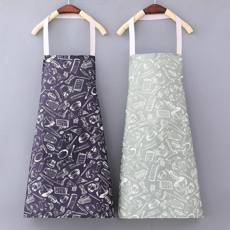 Waterproof Memory Cloth Apron Household Kitchen Cooking Waterproof ...