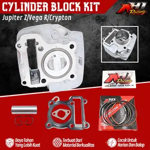 Block Blok Seher Bore Up AH1 Vega R New Jupiter Z Old Burhan Bore Up 55 58.5 Mm AH1 Racing Iron Casting