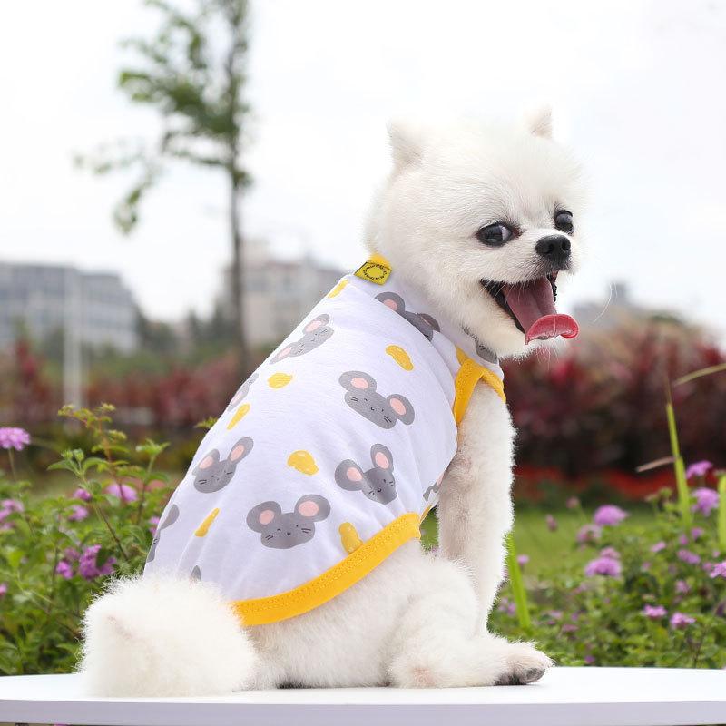 Product Introduction of Áo Vest Cho Chó, Thiết Kế Gấu Bông Teddy, Mèo, Pomeranian, Schnauzer, Chó Nhỏ, Quần Áo Thú Cưng, Thích Hợp Cho Mùa Hè, Hàng Mỏng 16