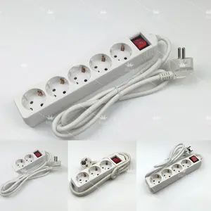 STOP KONTAK + KABEL 2/3/4/5 LUBANG 3/5 METER SNI Colokan stop  kontakkabel