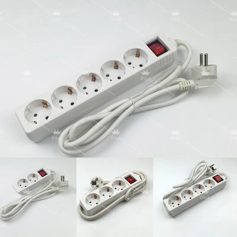 STOP KONTAK + KABEL 2/3/4/5 LUBANG 3/5 METER SNI Colokan stop  kontakkabel 0