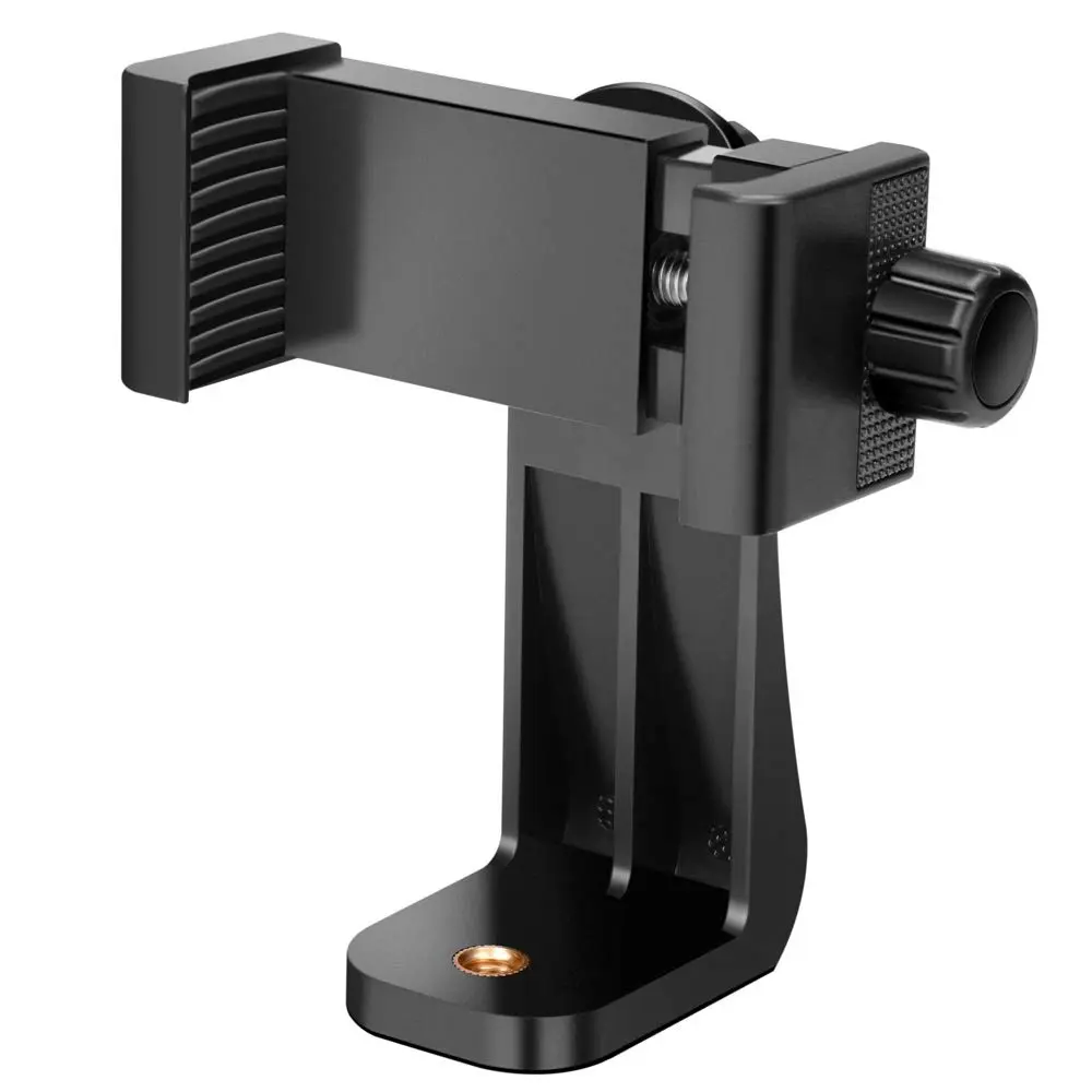 ✅ 100% Original Smilee Universal Light Tripod Mount Adapter Cell Phone Clipper Holder Vertical 360 Rotation