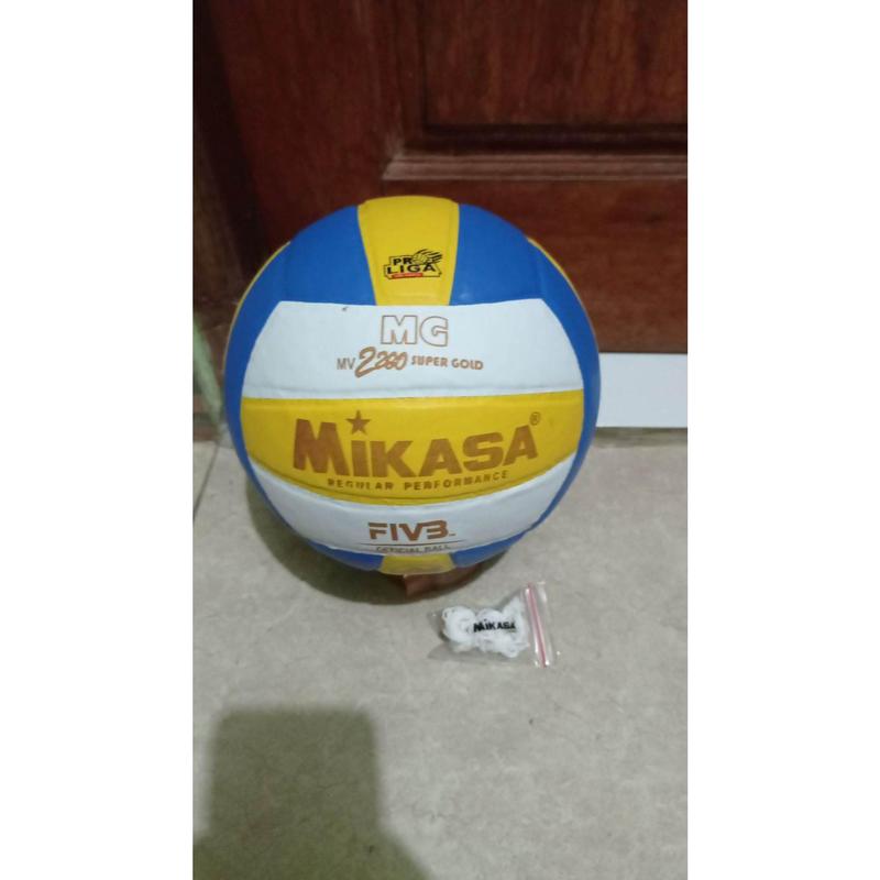 BOLA VOLLI VOLLY SUPER GOLD PREE PENTIL JARING 5