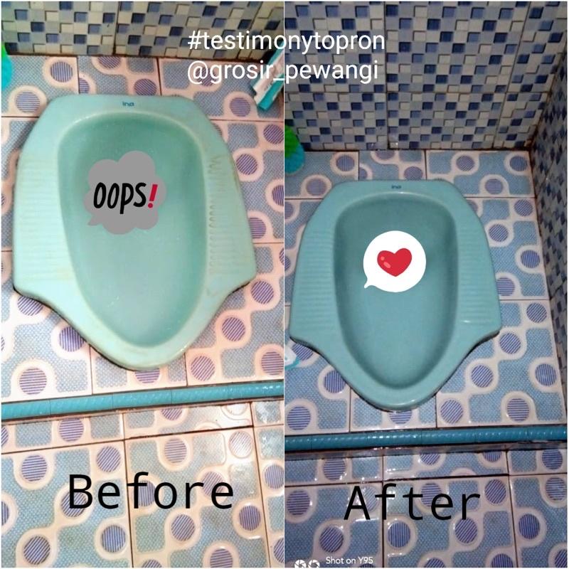 TOPRON PEMBERSIH KERAMIK ORIGINAL PEMBERSIH KAMAR MANDI Dan TOILET Lantai pewangi  laundry 2