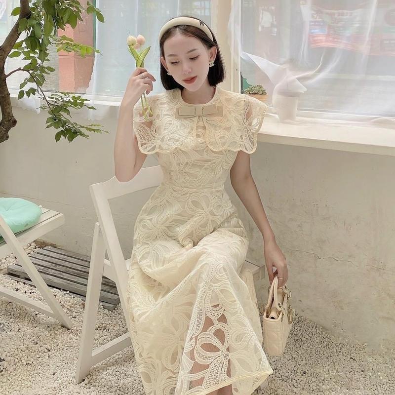 Đầm cánh tiên ren cao cấp SL 8