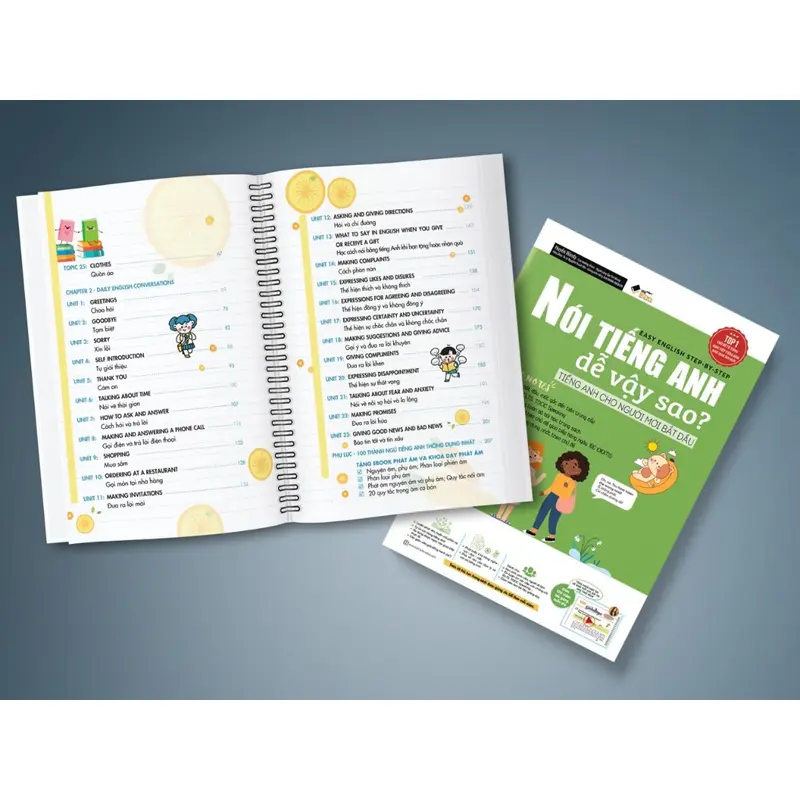 Sách Nói tiếng Anh dễ vậy sao? Easy English Step-By-Step tặng kèm video bài giảng theo sách 7