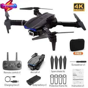 All-in-One Drone Mini: E99PRO/E88Pro Lipat, Visual Positioning, Kamera HD, Terbang Indoor/Outdoor - Sempurna untuk Pemula & Hobis