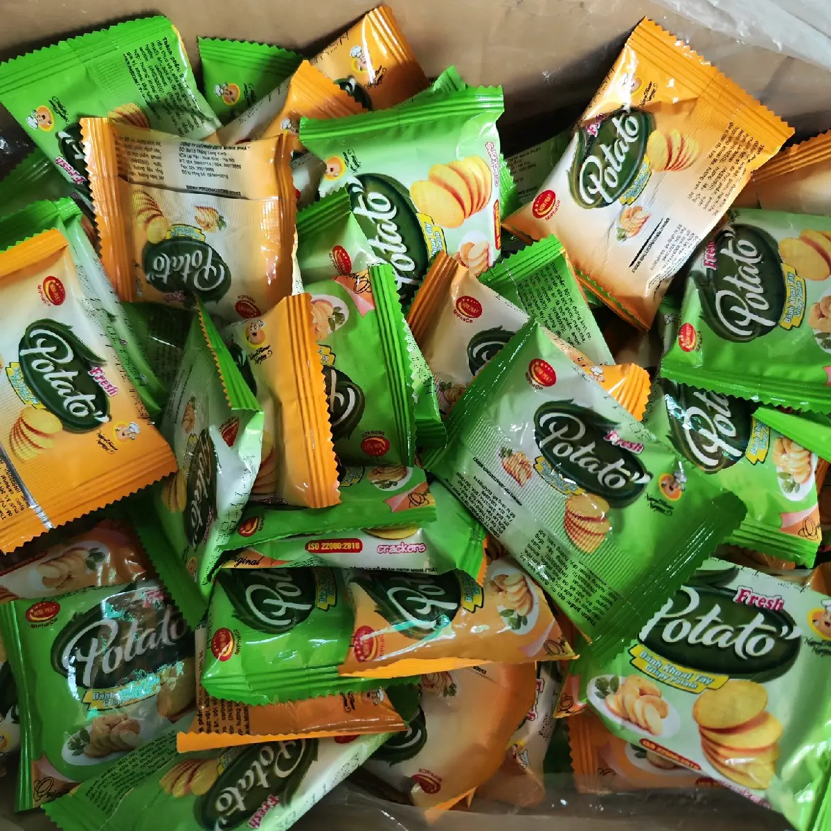 Bánh Khoai Tây Potato Thơm Ngon 500g/1kg Snack Ăn Vặt