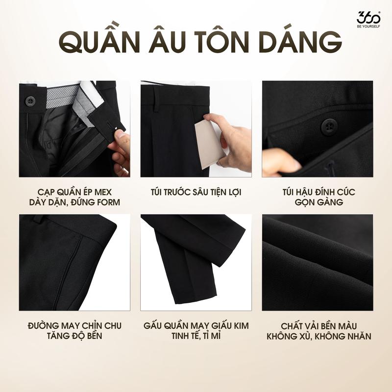 Product Introduction of [DEAL SỐC] Quần âu nam QACOL420 7