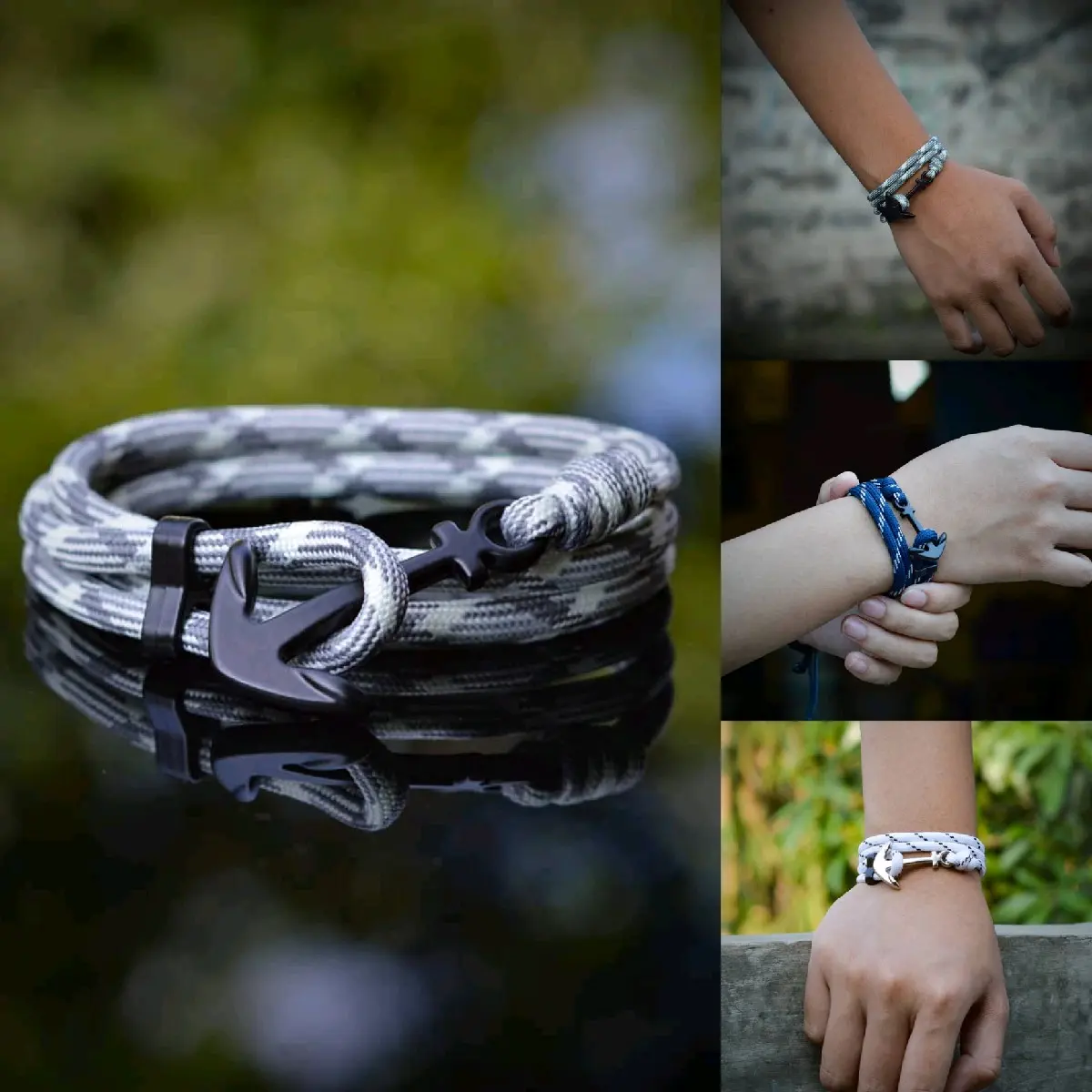 Gelang Jangkar Paracord Premium Keren