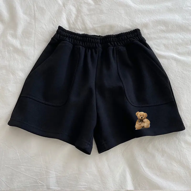 Celana Hotpant Wanita Jenia Bear Fit Shorts Pendek Santai
