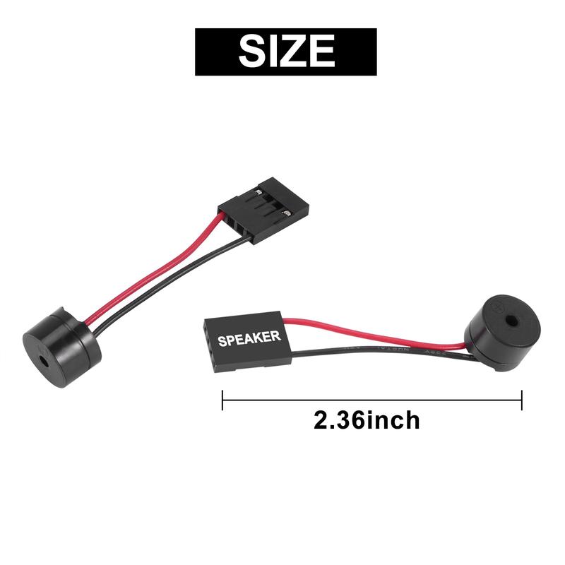 5Pcs Motherboard Speaker Buzzer PC Computer Motherboard Internal Beep Buzzer for Computer Repair 6