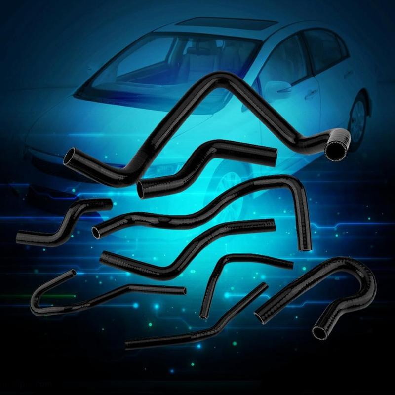 Paip Radiator, Eleganthome, 9pcs Kit Auto Silikon, untuk D15 - TikTok ...