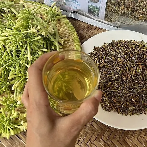 1KG hoa đu đủ đực sấy khô - Lành Hương Vị