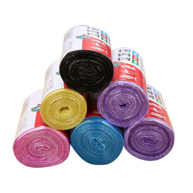 Product Introduction of Cuộn 30/100 Túi Đựng Rác Rẻ 280đ/Chiếc - Bao Bịch Nilon Bọc Rác Nhiều Màu - Size 45x50cm U279 39