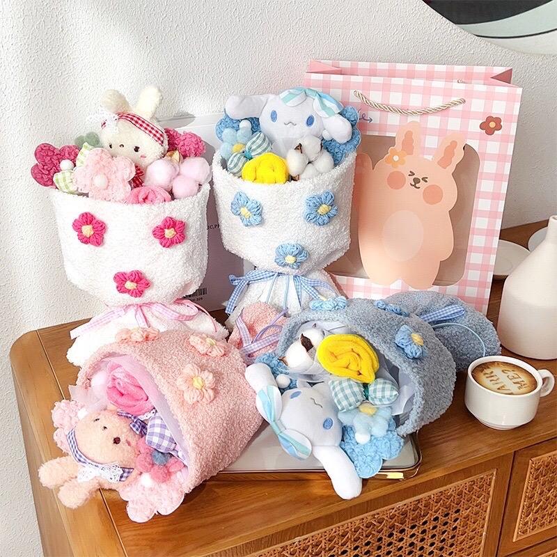 Buket Boneka Kado Paket Paper Bag Lampu Tumblr 1