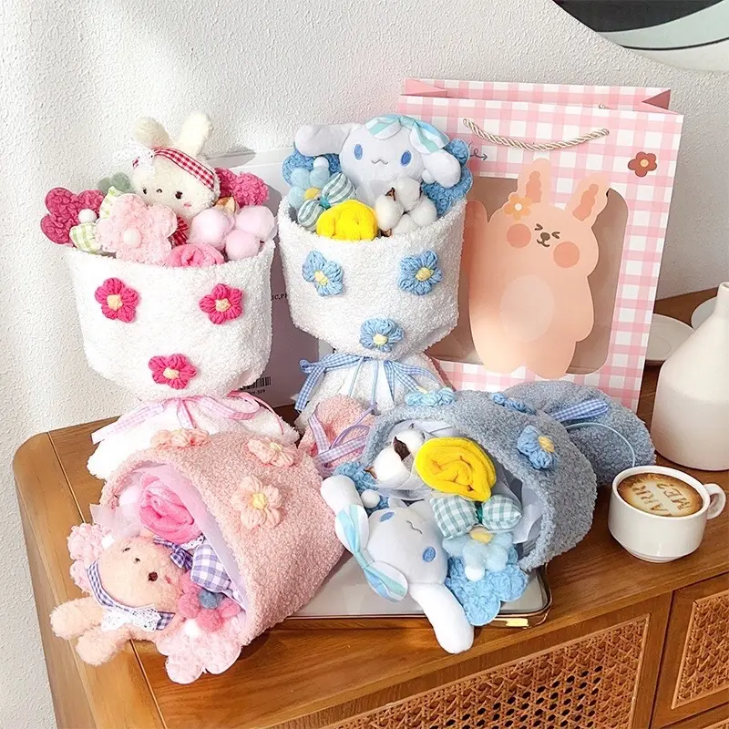 Buket Boneka Kado Paket Paper Bag Lampu Tumblr 1