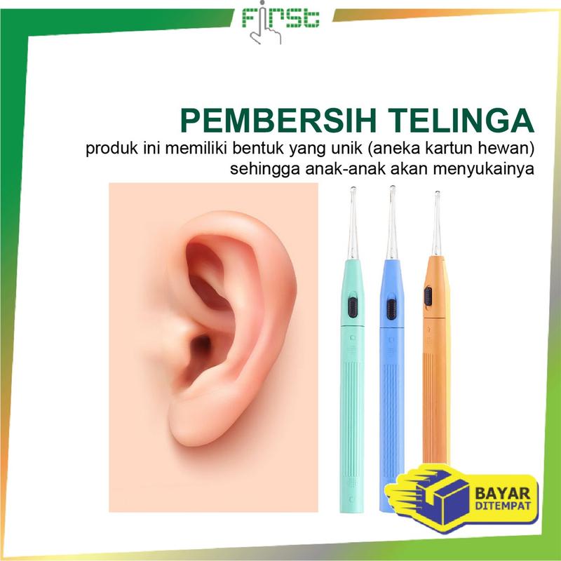 Product Introduction of [COD] FH C722 Pembersih Korekan Telinga Dewasa dan Anak dengan Lampu Senter Portabel Kuping 17
