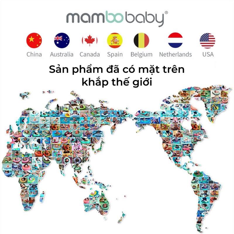 Product Introduction of Phao cổ cho bé sơ sinh tập bơi chính hãng Mambobaby, chống lật, không bơm hơi, đặc ruột cho bé 0-6 tháng-1 tuổi cao cấp 7