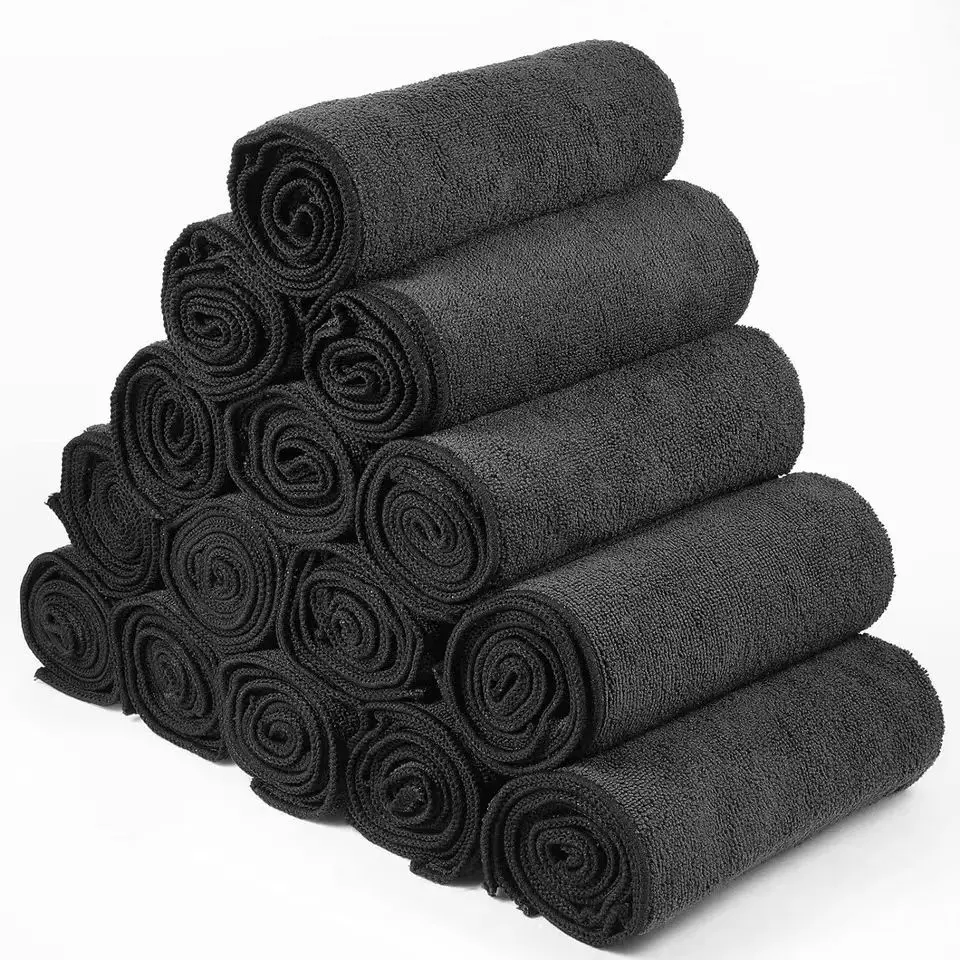 microfiber cloth.   - Thick Absorbent Cleaning Cloth for Car & Home, Quick Dry Kitchen Towel, Non-Shedding, Durable & Eco-Friendly, Water Absorbent, Multi-Purpose, Fast Drying, Easy to Clean, Must-Have for Car Owners in Singapore & Thailand