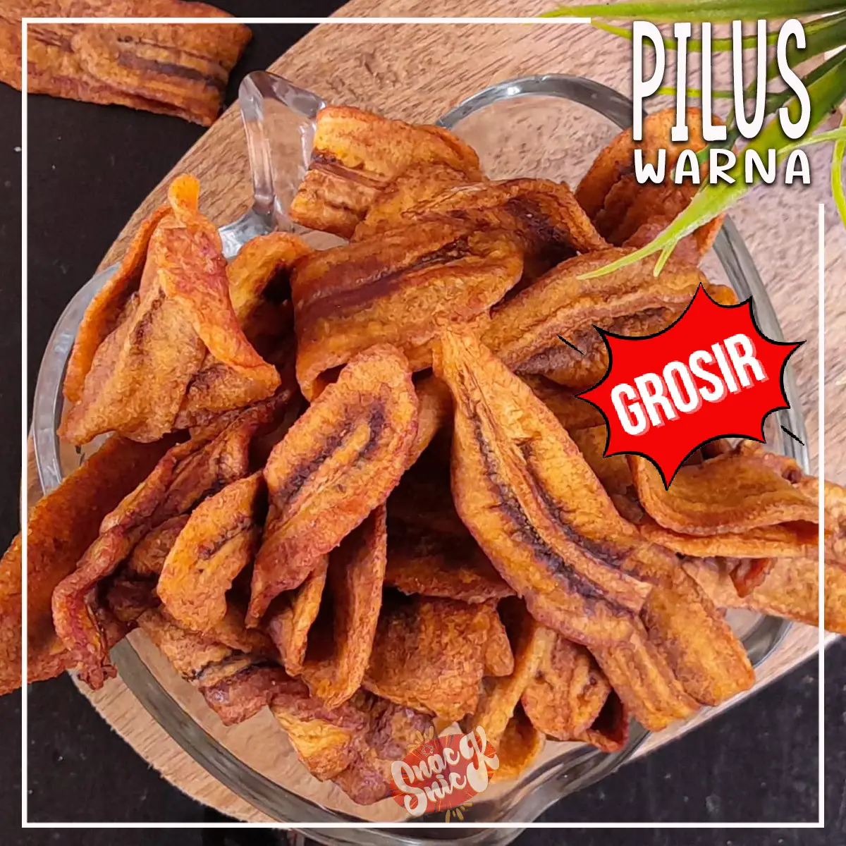 Sale pisang kering 1kg manis alami Bebas gula Organik Alami Fruity