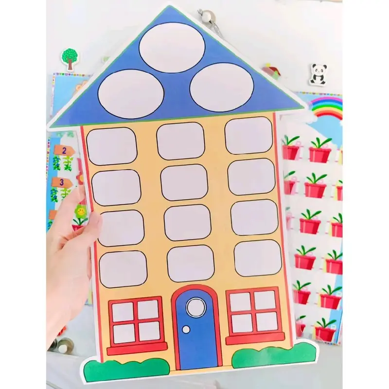 Ngôi Nhà toán học, Đoàn Tàu toán học, Con Sâu toán học, giáo cụ toán học, đồ dùng học tập 3