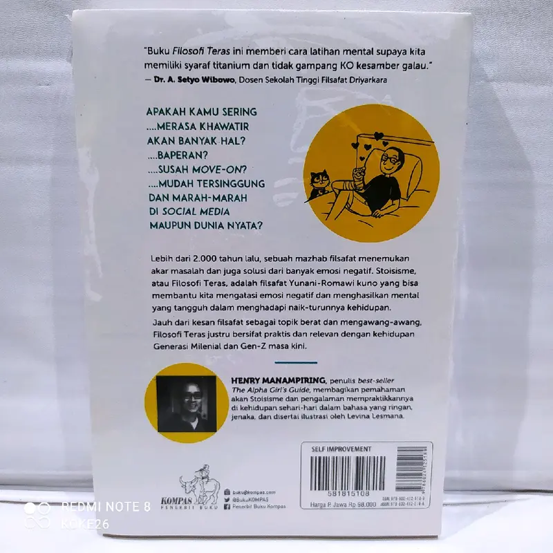 PAKET 4 BUKU MOTIVASI BESTSELLER THE ALPHA GIRL'S GUIDE, BICARA ITU ADA SENINYA, FILOSOFI TERAS, ATOMIC HABITS Soft Cover 3