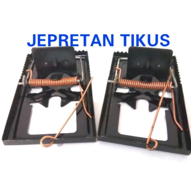 Japretan Tikus Plat - Jepretan Tikus Ampuh - Perangkap Tikus Plat Hitam Tebal