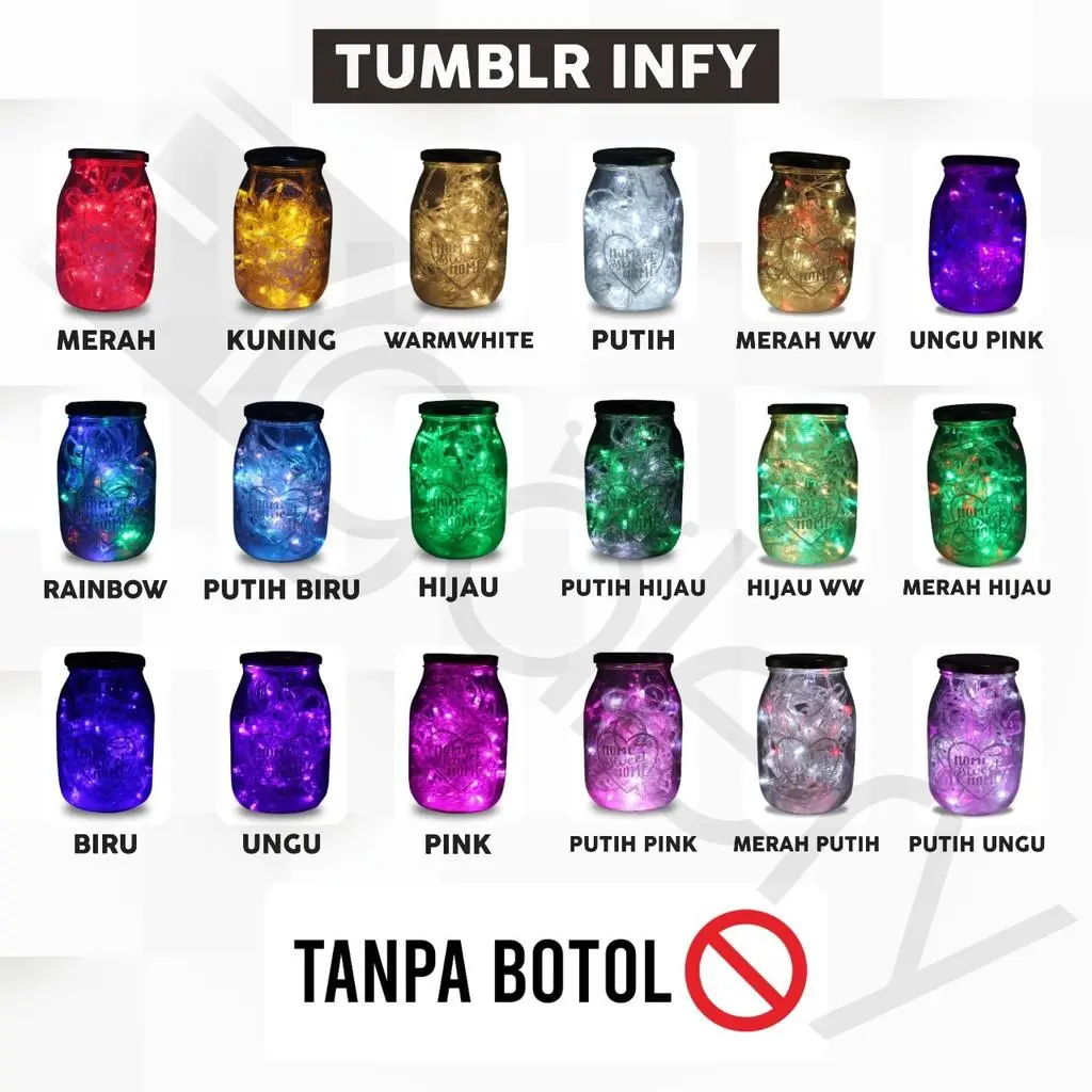 Lampu Tumblr Xeron Packing Opp Lampu Hias Lampu Hari Raya Lebaran Lampu Natal Tumbler Light Led Dekorasi Kamar