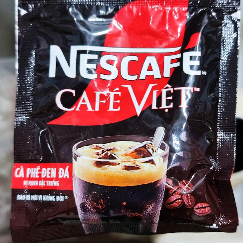 Dây 10 gói Cà phê đen NesCafe Cafe Việt