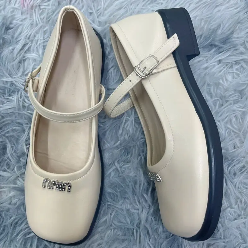 [GIÁ HỜI FREESHIP] GIÀY LOLITA CHỮ Min - PHÙ HỢP MỌI LỨA TUỔI - THIẾT KẾ THỜI TRANG - THANH LỊCH, TỐI GIẢN 3