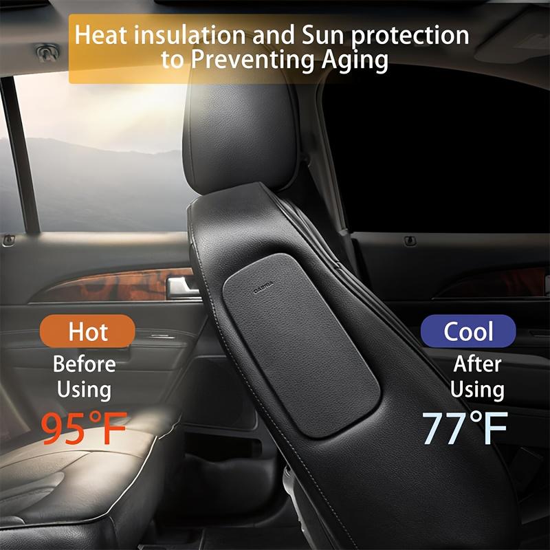 Product Introduction of 4pcs Car Window Sunshades - UV Protection & Heat Insulation, Easy Install Privacy Covers for Cars, Trucks & More 6