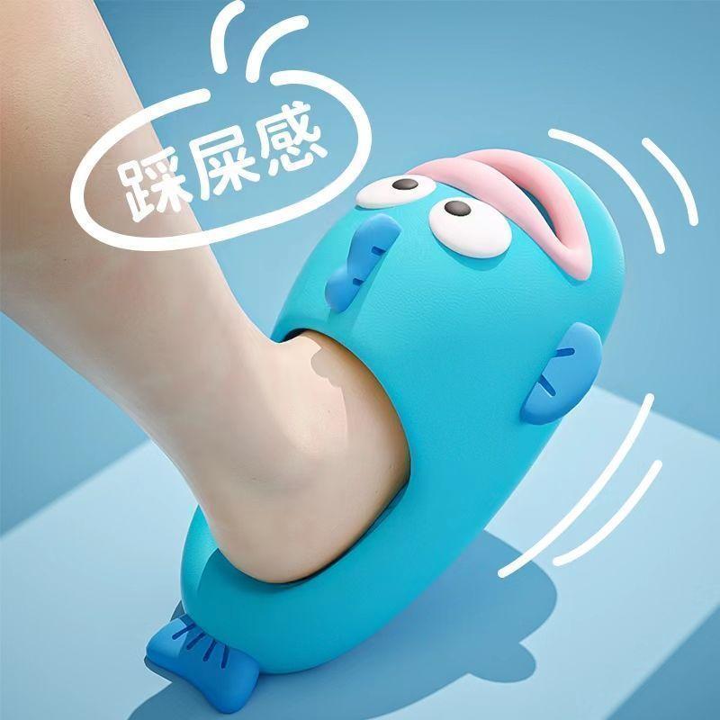 Dép Cá Hề Vui Nhộn Ins, Bộ Sưu Tập Mùa Xuân / Mùa Hè Mới, Dành Cho Nữ, Thiết Kế Hoạt Hình Dễ Thương, Dép Đi Trong Nhà Vui Nhộn Và Sáng Tạo, Có Thể Đeo Ngoài Trời, Được 22k Người Yêu Thích 2