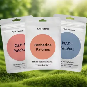 Kind Patches: 30 Metabolic Balance Patches, Berberine, Steady Release ...