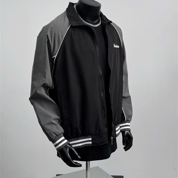 Áo Khoác Gió Nam Nữ Chất Liệu Dù 2 Lớp Phối Viền 4 Màu Cơ Bản Phong Cách Thanh Lịch Đầy Cuốn Hút  Mẫu Mới 2025 BẢO ĐĂNG Menswear Jacket