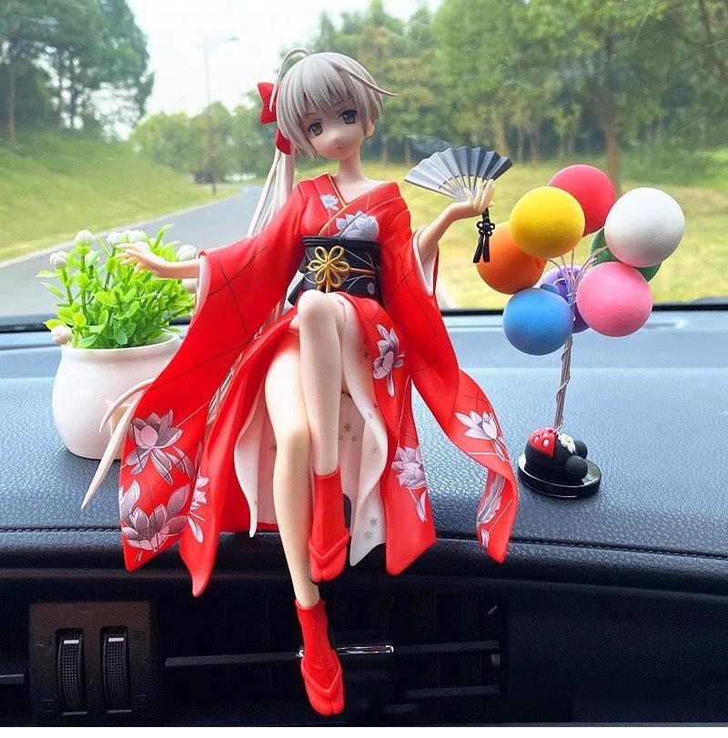 Product Introduction of Sora Car Decoration Two-Dimensional Animation Hand-Made Chassis Decoration Beauty Yosuga No Sora Car Interior 2
