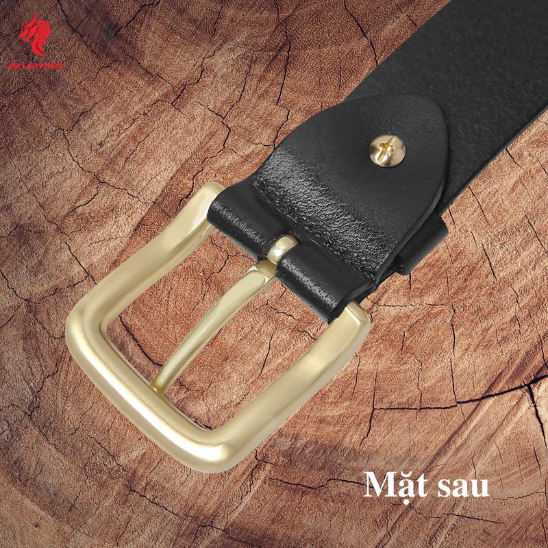 Product Introduction of Thắt lưng da màu đen bảo hành 2 năm - TL02 29
