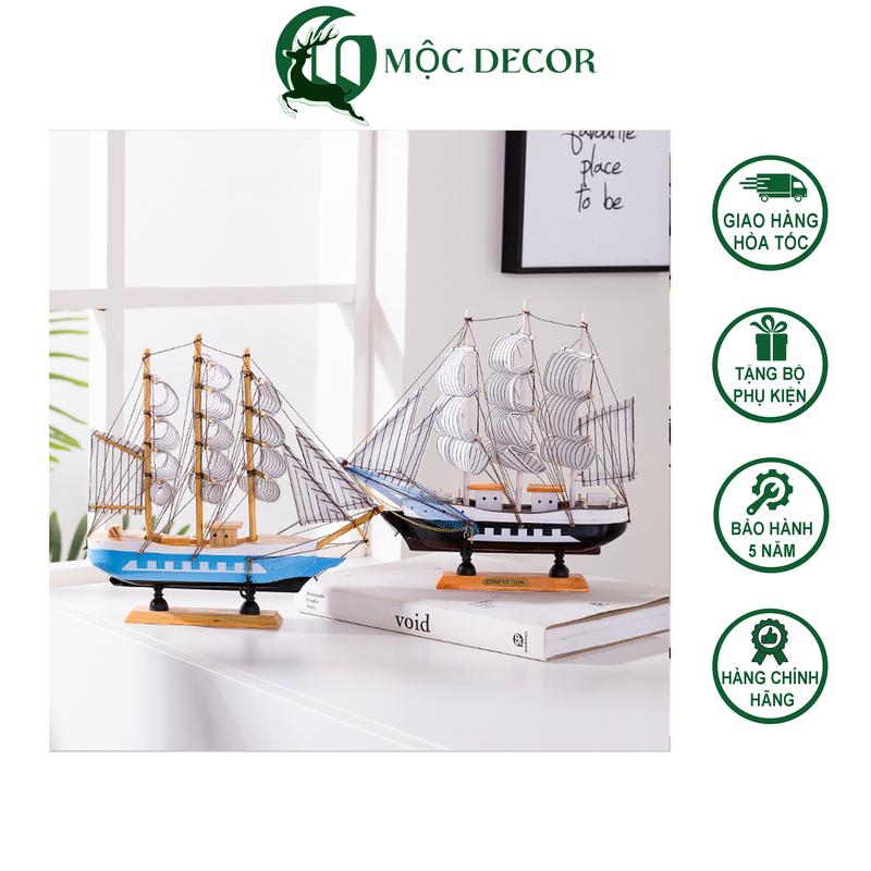 Decor Phong Thủy Thuyền Buồm Gỗ Siêu Đẹp Thuận Buồn Xuôi Gió Trang Trí Nội Thất Gia Đình Văn Phòng Làm Quà Tặng AC02 Decor Phòng Trang Trí Nhà