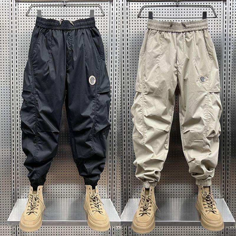 Product Introduction of Quần Jogger, Thương Hiệu Thời Trang Mới Mùa Hè Cho Nam, Phong Cách Hàn Quốc, Dễ Phối Đồ, Chất Liệu Pu, Quần Yếm Đẹp Trai, Túi Rộng Lớn, Quần Harem Ngoài Trời Menswear Pants 3