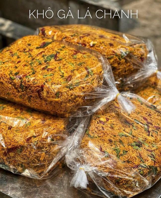 Khô Gà Lá Chanh Cay Nhẹ Hương Vị Đặc Trưng 500g 1