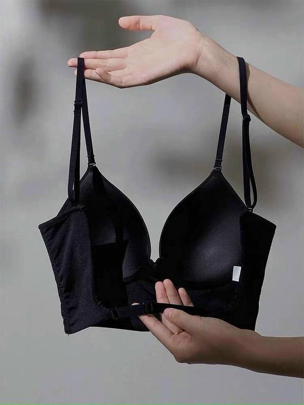 Áo Bra Chữ U 2 Dây Đệm Mút Mỏng Có Gọng A8372 Nữ Áo Ngực - THỦY BIKINI