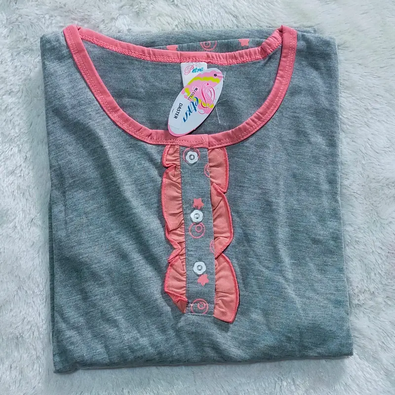 Daster super jumbo XXL Ld 120 cm bahan kaos 5