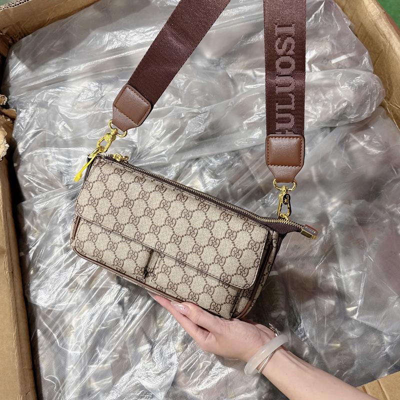 Túi Xách Nữ, 2 Túi Nhỏ, Chất Liệu Da, Dành Cho Nữ, Size 25 %1102&99045N_T #C70 Bag Đeo Vai 3