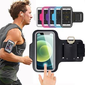 Armband For iPhone 16 15 14 13 12 11 Pro SE 2020 SE3 6 6S 7 8 Plus X XR XS Max Running Cycling outdoor Sport Hand Phone Pouch Mobile Sport case cover