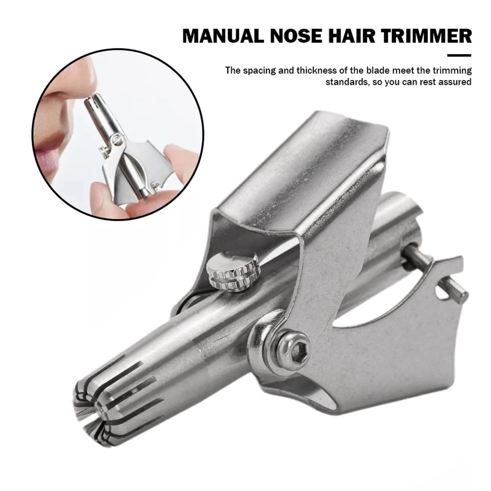 Nose Trimer for Men Ears Trimmer Ear Hairs Male Epilator Hair Eyebrows Cleaning Tool V7B8 A1M7