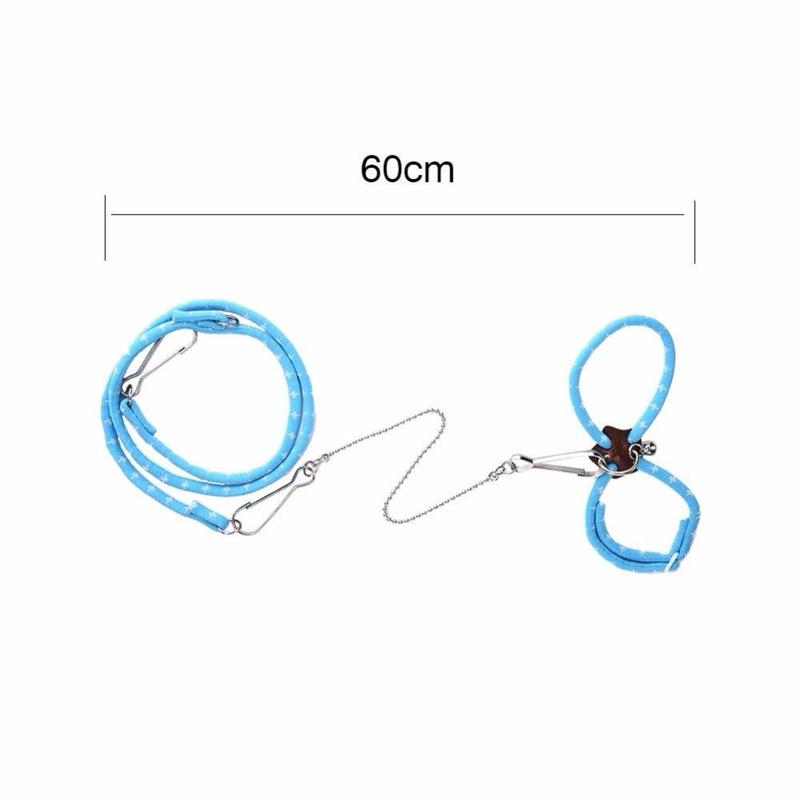 Cute Small With Bell Ferret Nylon Rope For Rat Squirrel Chinchilla Walking Lead Hamster Leash Pet Supplies Mouse Vest 2